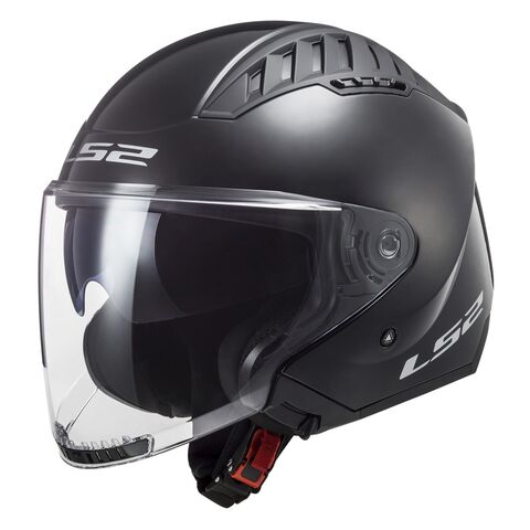 LS2 Copter Helmet - Solid Black / XL [Open Box]