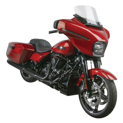 National Cycle VStream Q+ Windshield For Harley FLHX 2023-2026 Tall / 11" / Clear [Incomplete]