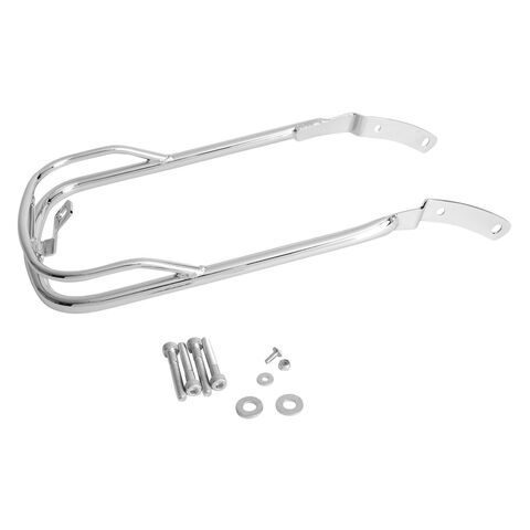V-Twin Mfg. Front Chrome V-Design Fender Trim Rail For Harley FL Softail 1987-2017 Chrome [Blemished - Very Good]