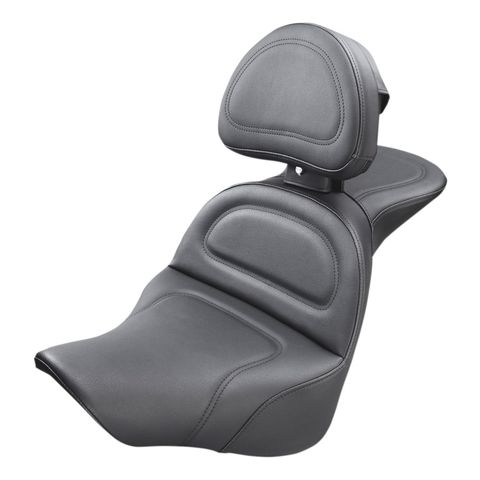 Saddlemen Explorer Seat For Harley Softail Fat Boy 2018-2026 With Driver Backrest / Explorer Standard [Demo - Acceptable]