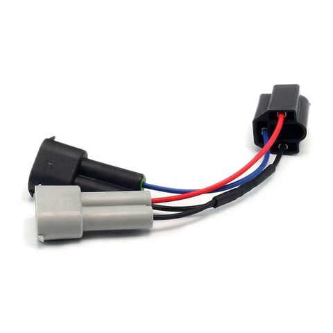 Denali Wiring Adapter For H4 To H9 / H11 Harness For Harley 2014-2025