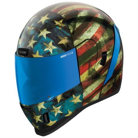 Icon Airform Old Glory Helmet Red/White/Blue / MD [Blemished - Very Good]