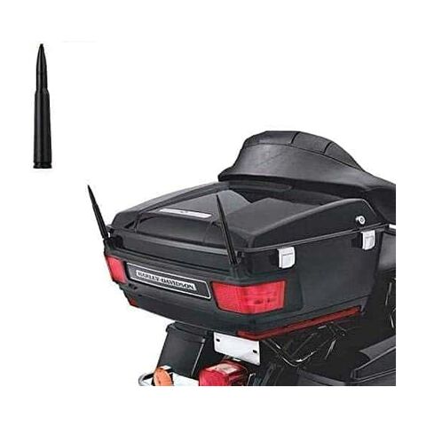 RickRak Metal Bullet AM/FM/XM CB Antenna Mast For Harley Touring 1998-2025