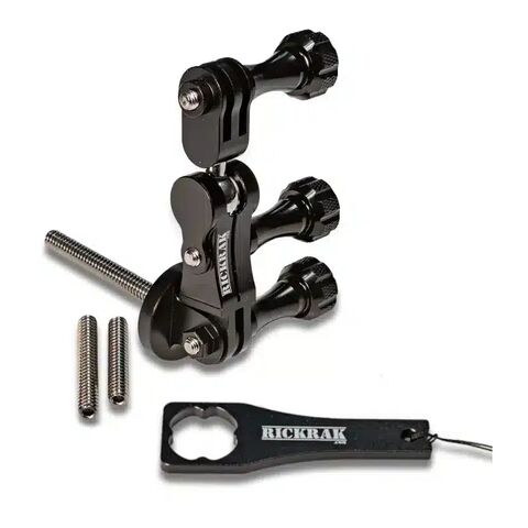 RickRak GoPro Deluxe 360 Mount For Harley Touring