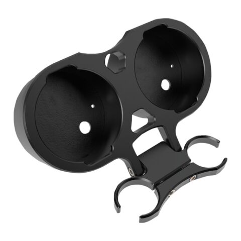LA Choppers T-Bar Dual Gauge Mount Black / 1.25" Clamp [Demo - Acceptable]
