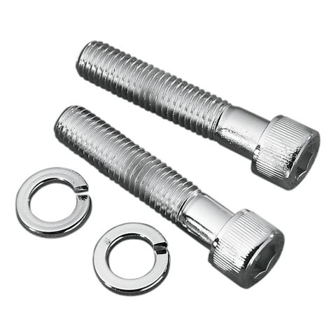 Drag Specialties Allen-Head Handlebar Riser Mounting Bolts For Harley 1/2"-13 x 2 1/2" / Chrome [Blemished - Good]