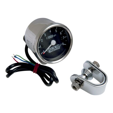 Drag Specialties 2.4" Mini Electronic Tachometer