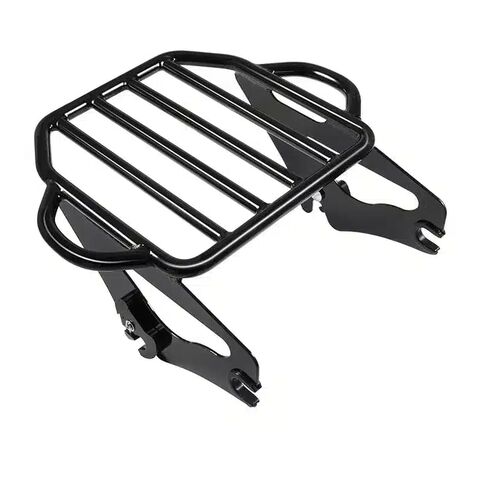 RickRak Roller Bag Combo Kit With Two-Up Detachable Luggage Rack For Harley Touring 2009-2026