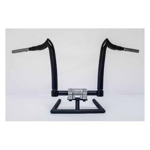 KST Kustoms 1 1/2" Spearhead Handlebars For Harley With 1" Clamp 12" Rise / High Gloss Black [Previously Installed] 12" Rise / High Gloss Bl... [Previously Installed]