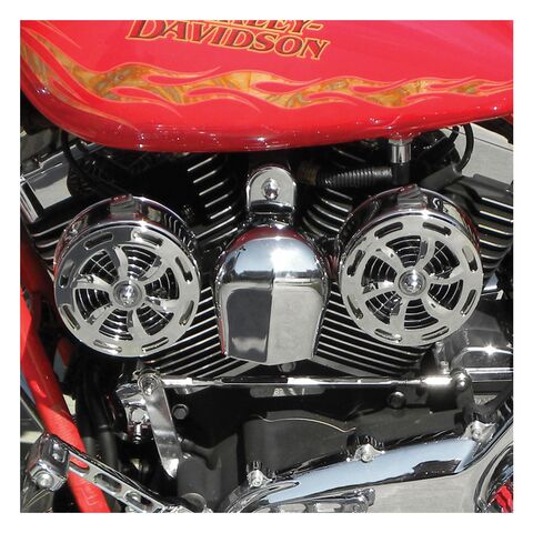 Love Jugs Slot Design Engine Cooling Fan For Harley 1970-2026 Chrome [Previously Installed]