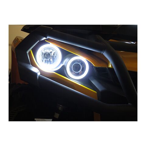 Snorkel Your ATV Angel Eyes LED Kit Can-Am Outlander 2012-2024 White [Blemished - Good]