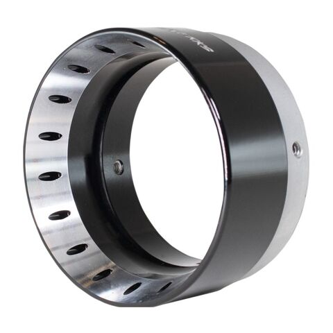 Khrome Werks 4 1/2" Replacement Muffler End Cap Turbine / Black [Open Box]