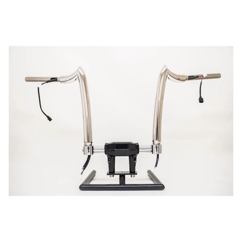 KST Kustoms 1-1/2" Pre-Wired Spearhead Handlebars For Harley FLTRX 2023-2026 Polished / 10" Rise [Demo - Acceptable]