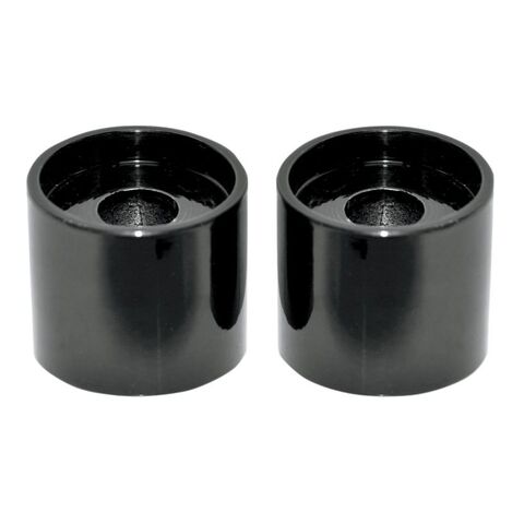 LA Choppers Handlebar Riser Extensions For Harley 2" Rise for 1.25" Bars / Black [Open Box]