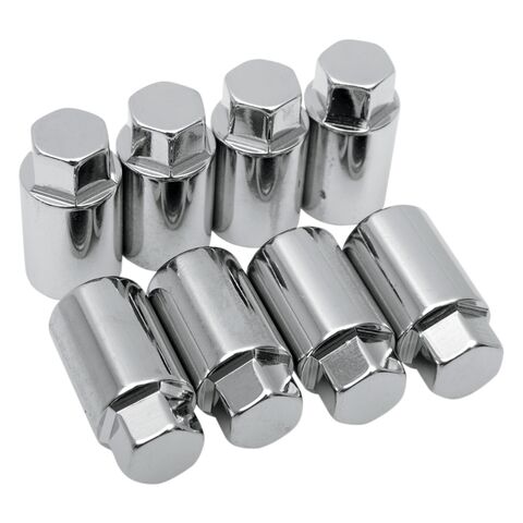Colony Cylinder Base Nut Kit For Harley Big Twin 1977-1984 Chrome [Blemished - Good]