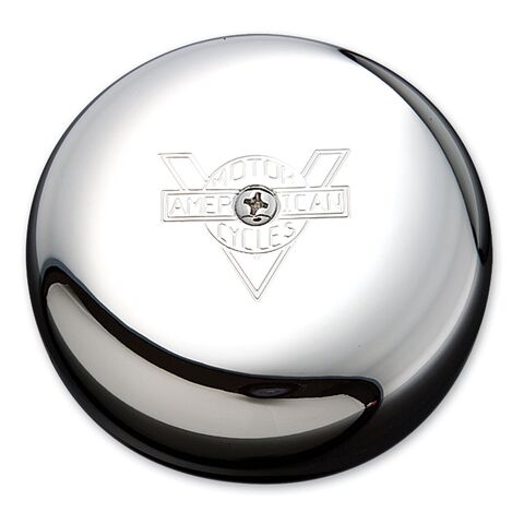 V-Twin Mfg. V-Logo Air Cleaner Kit For Harley 1972-1989 Chrome [Open Box]