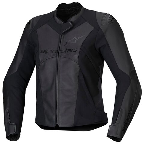 Alpinestars Stella Faster V3 Leather Jacket Black/Black / 40 [Blemished - Very Good]