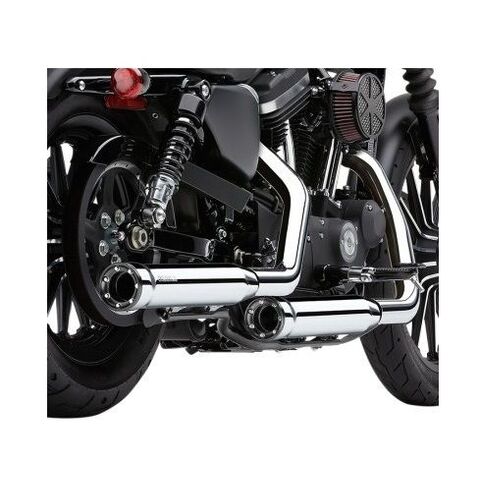 Cobra 3" RPT Slip-On Mufflers For Harley Softail 2007-2017 Chrome [Previously Installed]