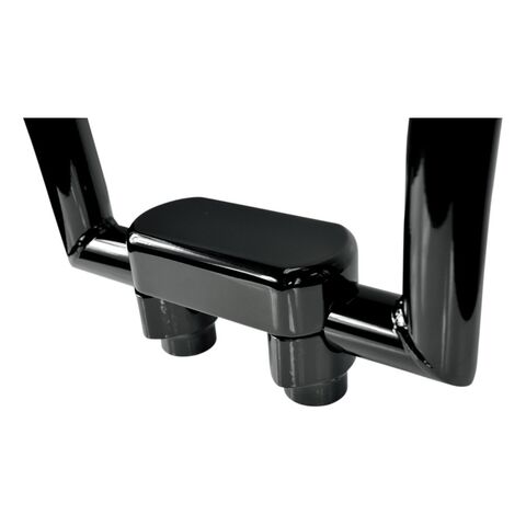 Drag Specialties 1 1/2" Handlebar Risers And Top Clamp For Harley 1.5" / Chrome [Open Box]