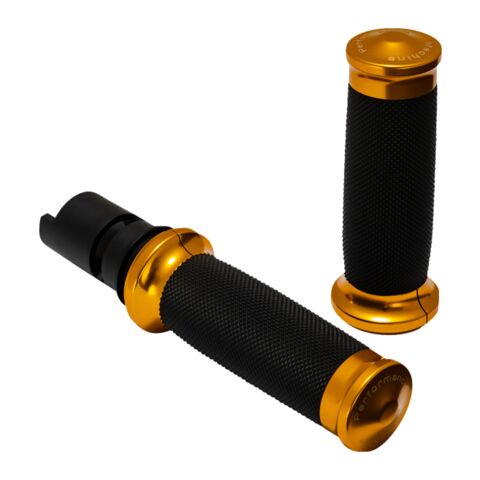 Performance Machine Contour Grips For Harley Touring / Softail 2023-2026 Gold [Blemished - Good]
