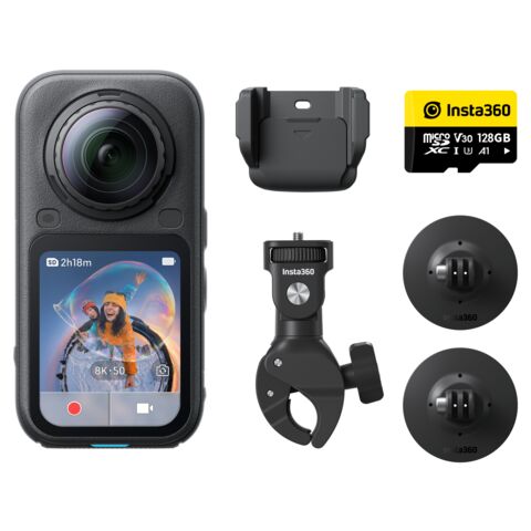 Insta360 X6 Motorcycle Camera Bundle