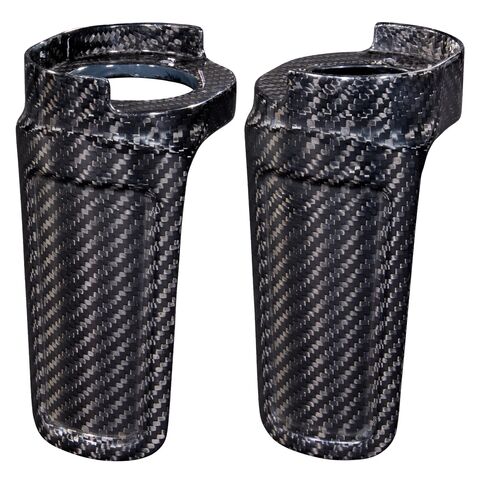 Arlen Ness Carbon Fiber Method Fork Guards For Harley Touring 2014-2026