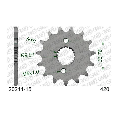 AFAM Standard Front Sprocket Honda CRF150F / CRF150R / CRF150RB Expert