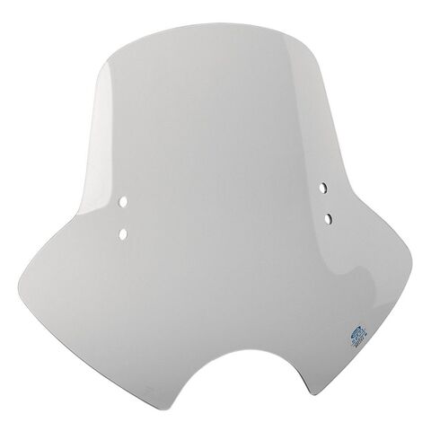 Memphis Shades Demon Handlebar-Mounted Windshield Black Smoke [Incomplete]