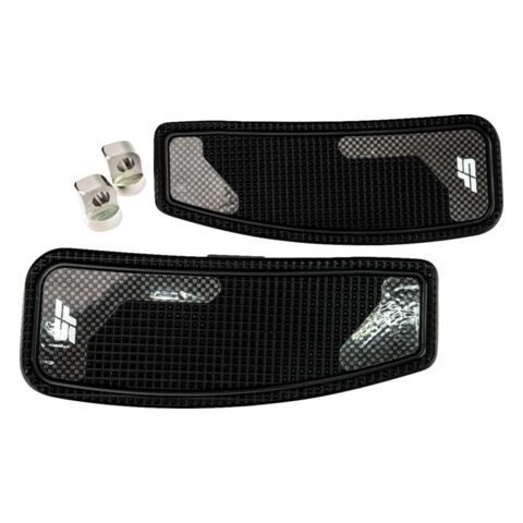 SlyFox Performance Mini Floorboards For Harley Black Anodized [Blemished - Good]