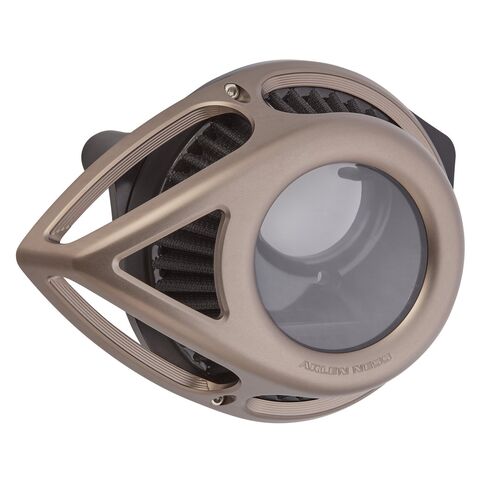 Arlen Ness Clear Tear Sucker Air Cleaner Kit For Harley 2017-2025 Titanium [Open Box]