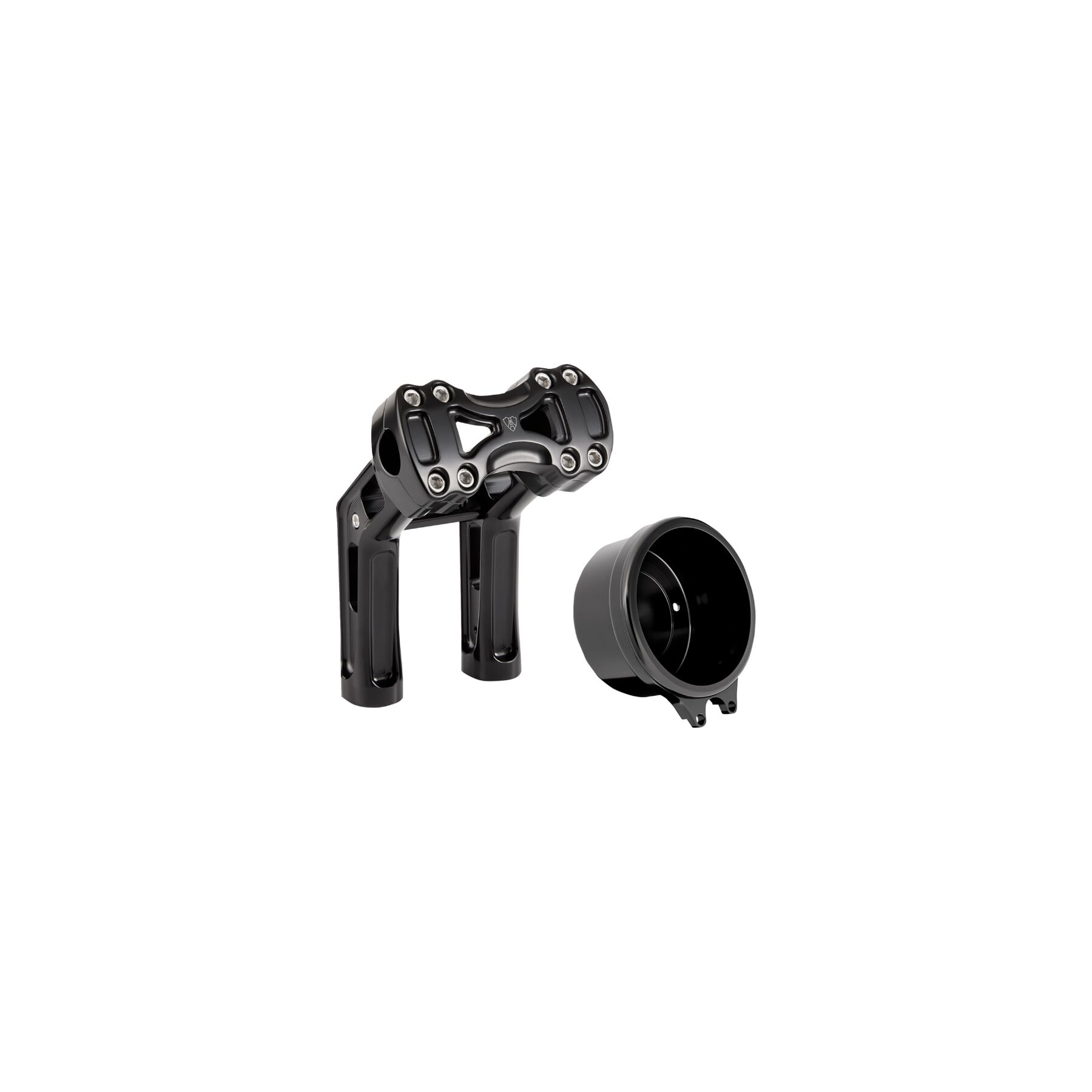 Arlen Ness Wayback Riser For Harley Round Gauge Softail 2022-2026
