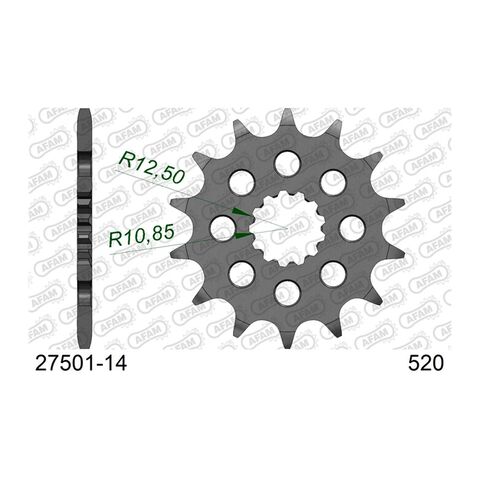 AFAM Standard Front Sprocket Yamaha / Fantic / Kawasaki 250cc-660cc
