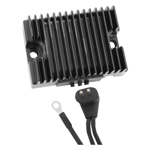 Drag Specialties Premium Voltage Regulator For Harley Big Twin 1981-1988 Black [Previously Installed]