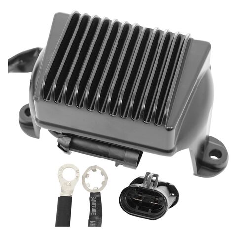 Drag Specialties Premium Voltage Regulator For Harley Touring 2002-2003 Black [Previously Installed]