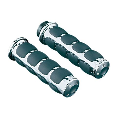 Kuryakyn ISO Grips For Metric Cruiser And Victory Chrome [Blemished - Very Good]