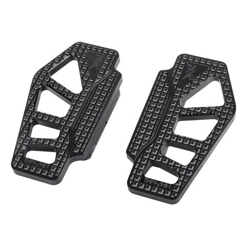 Thrashin Supply Apex Mini Passenger Floorboards For Harley Touring 1993-2026 Black [Previously Installed]