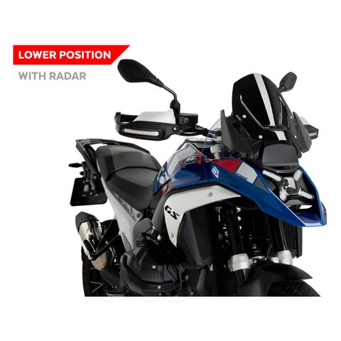 Puig Sport Windscreen BMW R1300GS 2024-2026 Black [Demo - Acceptable]