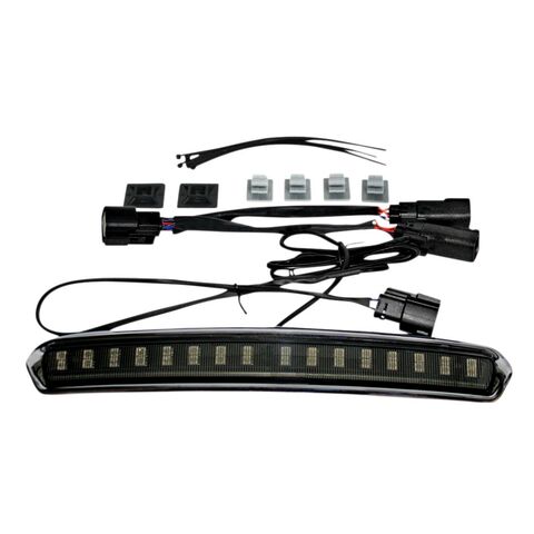 Custom Dynamics High Mount Tour Pak Light For Harley Touring 2014-2025 Chrome / Smoke [Open Box]