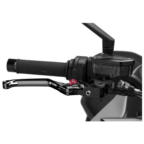 Puig Unfoldable Brake Lever 4.0 Standard / Black/Red [Open Box]