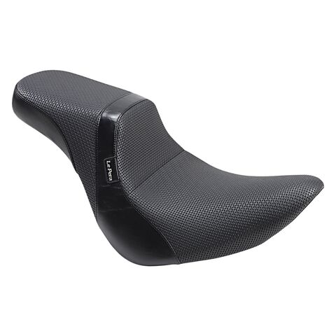 Le Pera Daytona 2-Up Basket Weave Seat For Harley FLFB 2018-2026 Basket Weave [Blemished - Good]