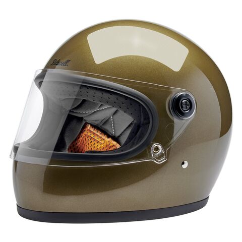 Biltwell Gringo S ECE 22.06 Helmet Metallic Dark Gold / MD [Blemished - Good]