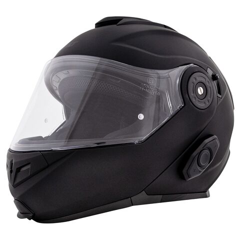 BILT Techno 3.0 Modular Sena Bluetooth Helmet Matte Black / 3XL [Blemished - Good]