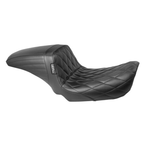 Le Pera Kickflip Diamond Stitch Seat For Harley Dyna 2006-2017 Diamond Stitch / Daddy Long Legs [Open Box]