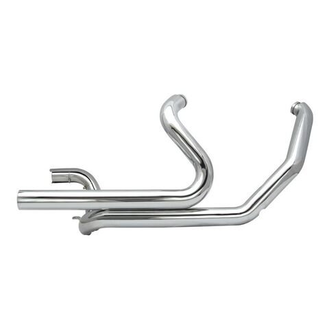 S&S Cycle Power Tune Dual Header System For Harley Touring 1995-2008 Chrome [Open Box]