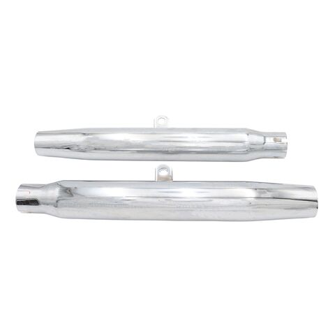 V-Twin Mfg. Tapered Slip-On Muffler Set For Harley Sportster 1980-2003