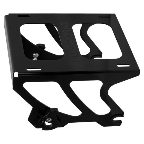 HogWorkz Solo Tour Pack Mount For Harley Softail 2018-2026  Black [Demo - Acceptable]