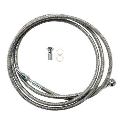 LA Choppers Hydraulic Clutch Line For Harley Touring 2014-2016 12"-14" Apes / Stainless Steel [Open Box]