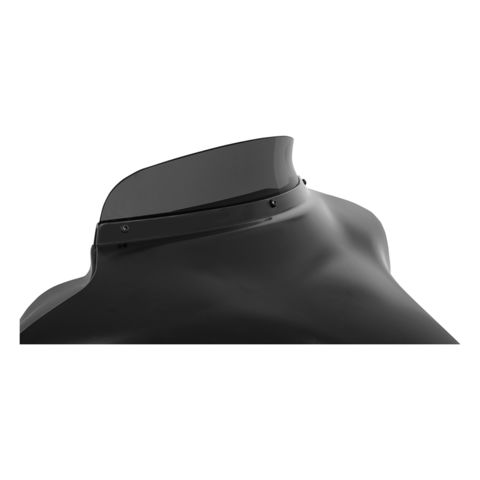 Memphis Shades Spoiler Windshield For Harley Touring 1996-2013 Dark Smoke / 9" Tall [Demo - Acceptable]