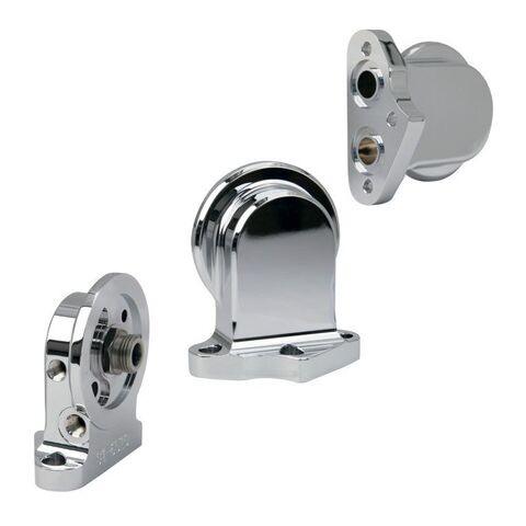 S&S Cycle Oil Filter Bracket For Harley Twin Cam 1999-2006 Polished [Blemished - Very Good]