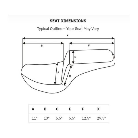 Saddlemen Thrashin' Pro Series Tuck-N-Roll Seat For Harley FLHX / FLTRX 2023-2026 [Previously Installed]